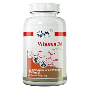 HEALTH+ VITAMIN B6, 120 Kapseln