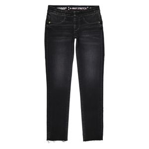 Vingino® Mädchen Jeggings Jeans Super Skinny Bibine, Größe:146, Präzise Farbe:Schwarz