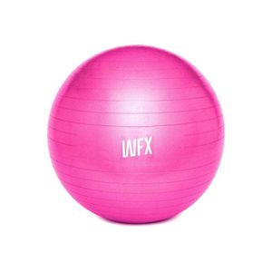 #DoYourFitness Gymnastikball inkl. Ballpumpe - Fitness Sitzball - Pink - 65 cm