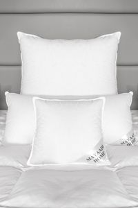 HS1 Kopfkissen 40x40 cm 300 Gramm Federkissen Kissen 100% Federn Mayaadi Home