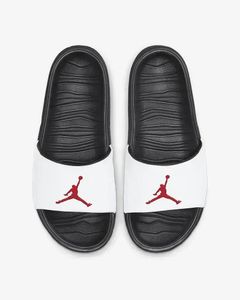 NIKE Pánska plavecká obuv Nike Jordan Break Slide BLACK/UNIVERSITY RED-WHITE 45