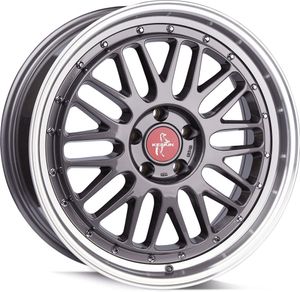 18 Zoll KESKIN KT22 5x100 ET30 Alufelgen TITAN GREY LIP POLISH