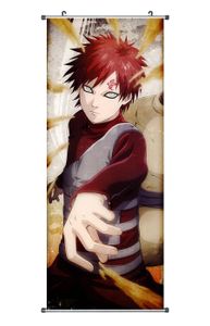 Großes Naruto Rollbild / Kakemono aus Stoff | Poster 100x40cm | Motiv: Gaara