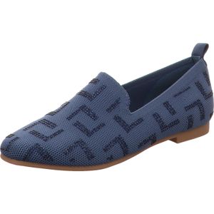 La Strada Damen Slipper in Blau, Größe 38