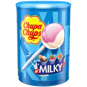 Chupa Chups Lizaki puszka 100 sztuk różne smaki 1200g