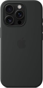 Apple iPhone 16 Pro Hülle - Silikon - Soft Case, Backcover - Schwarz