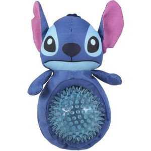 Stofftier Hund Ball Stich Blau