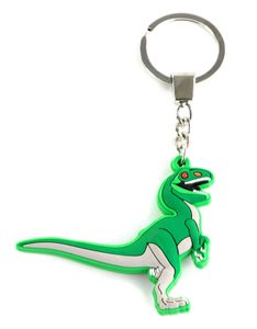 McNeill Schlüsselanhänger Keyring (Für Schulranzen DINO) Dino grün