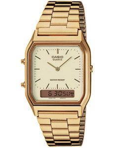Casio AQ-230GA-9DMQYES Uni hodinky Vintage Chronograph Quartz z nehrdzavejúcej ocele