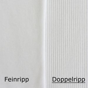 HERMKO 3018 Herren Unterhemd Doppelripp aus 100% Bio-Baumwolle; kochfest, Größe:D 6 = EU L, Farbe:weiß