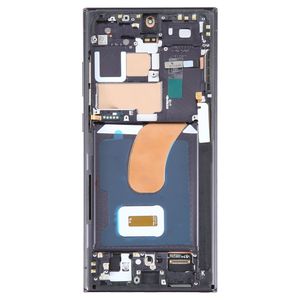 Für Samsung Galaxy S23 Ultra 5G Display Full OLED LCD mit Rahmen Einheit Touch Ersatzteil Reparatur Schwarz