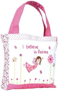 Henkeltasche Tasche "Blumenelfe" aus Stoff für Kinder ab 4 Jahren