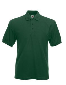 65/35 Heavy Piqué Poloshirt Herren - Farbe: Bottle Green - Größe: XXL