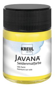 KREUL Javana Seidenmalfarbe, 50 ml Gelb