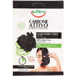 Equilibre Carbone Attivo Maske Gesichtsreinigung Aktiviert Carbon Detox 1SZT