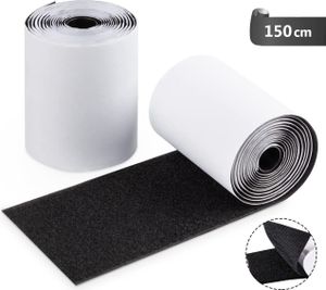 klettverschluss zum nähen  klettband selbstklebend selbstklebende klettbänder 10CM Breite 1.5 Meter Lang