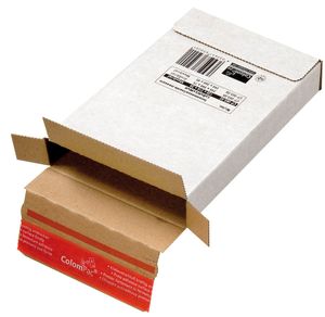20 ColomPac® Faltschachteln Kurierpakete 21,6 x 13,9 x 2,9 cm