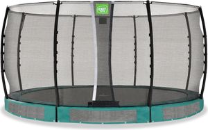 EXIT Allure Classic Bodentrampolin ø427cm - grün
