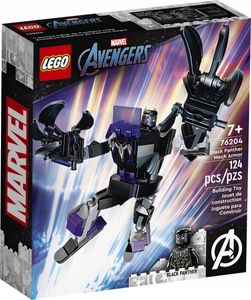 LEGO 76204 Marvel Black Panther Mech, Figur zum Sammeln, Superhelden-Spielzeug für Kinder ab 7 Jahren mit Minifigur, Avengers Actionfigur