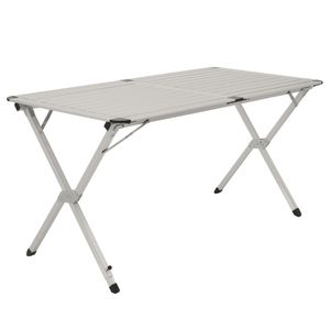 Hliníkový kempingový stôl CampFeuer pre 4 osoby | 140 x 70 x 70 cm | skladací