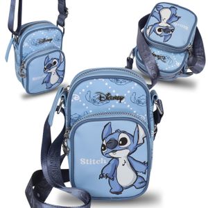 Stitch Disney Gürteltasche / Mini - Tasche blau 18x9x12 cm