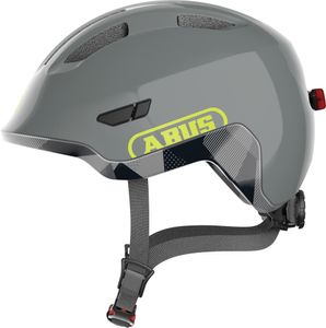 Abus Smiley 3.0 ACE LED Helm shiny grey 50-55 cm