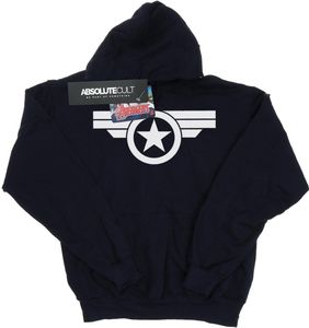 Marvel - "Super Soldier" Kapuzenpullover für Mädchen BI2250 (128) (Marineblau)
