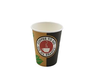 Coffee to go Becher Color 0,2l Pappbecher mehrfarbig 1000 Stk 