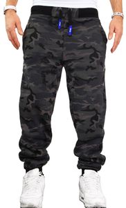 RMK Herren Hose Jogginghose Trainingshose Fitnesshose H.02H.02 (Camouflage Dunkel) 5XL