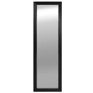 INSPIRE - Wandspiegel - Rechteckiger Spiegel MIA - l.30 x H.120 cm - Schwarz - Holz - Ganzkörperspiegel - Wandspiegel schwarzer Rahmen