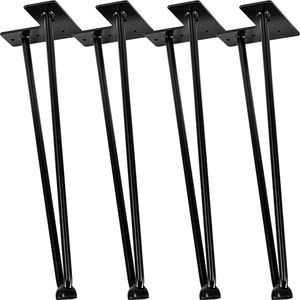 4er Set Haarnadelbeine Tischbeine Möbelfüße Möbelbeine Haarnadel Hairpin Legs