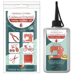 Original Syprin Nähmaschinenöl Feinmechaniköl Punktöler Universalöl Schmieröl 100 ml