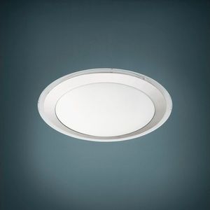 Eglo 95677 Competa 1 LED stropní svítidlo 22W Ø33,5cm ocelově bílá