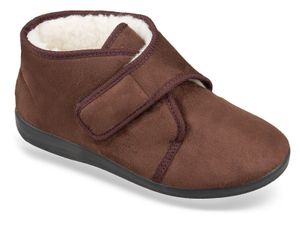 MJARTAN-Uzatvorené papuče na suchý zips z ovčej vlny
 
 