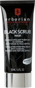 Peelingová čisticí maska s uhelným práškem Black Scrub Mask (Exfoliating Purifying Mask) 50 ml