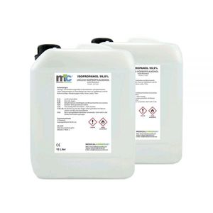 Medicalcorner24 Isopropanol 99,9 %, Isopropylalkohol, 2x 10 L