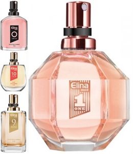 GKA Parfümpaket Damen EdT 60 ml - 4 verschiedene Düfte Parfüm ideal für Adventskalender Damenparfüm Elina