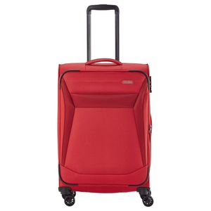 travelite Reisekoffer  Chios Trolley 67 cm   4 Rollen 60 l - Rot