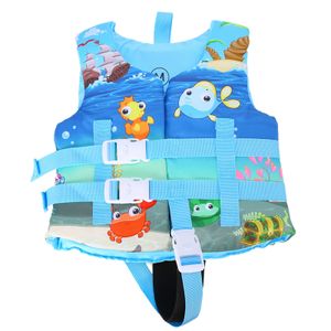 Kinder Schwimmweste Float Jacket – Kleinkind Badeanzug Assist Bademode Schwimmtraining Auftrieb Badeweste Neopren Schwimmwest (L)