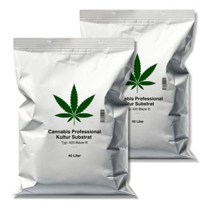 Cannabis Professional Hanferde Kultursubstrat 80L (2x40L)