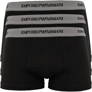 Pánské boxerky EMPORIO ARMAN 111357-CC717 3ks Barva: černá, Velikost: XXL