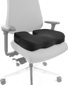 hjh OFFICE Sitzkissen MEDISIT II Orthopädisches Kissen Stoff