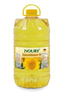 Sonnenblumenöl NOURY, 5 L PET raffiniert 100% pflanzlich vegan vegetarisch