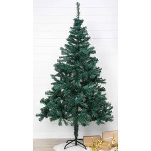HI Weihnachtsbaum mit Ständer aus Metall Grün 210 cm