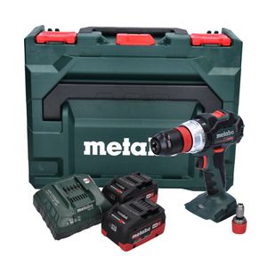 Metabo BS 18 LT BL Q Akku Bohrschrauber 18 V 75 Nm Brushless + 2x Akku 8,0 Ah + Ladegerät + metaBOX