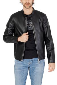 Armani Exchange Kunstlederjacke, Schwarz M