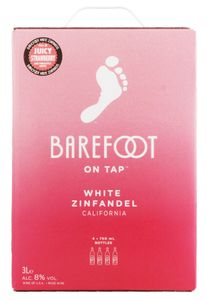 Barefoot White Zinfandel 8,5% 3 ltr.