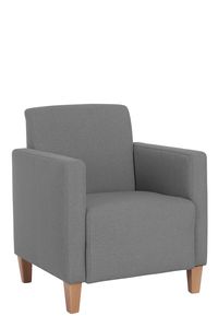 Max Winzer Milla Sessel - Farbe: grau - Maße: 71 cm x 70 cm x 81 cm; 2903-1100-1645216-F01