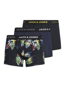 JACK & JONES Herren Boxershorts 3er Pack JACSTAYCAY MICROFIBER 12204903 , Größe:XL, Farbe:Schwarz