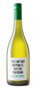 Emil Bauer Pinot blanc You can't buy happiness. But you can drink trocken | 12,0 % vol | 0,75 l
